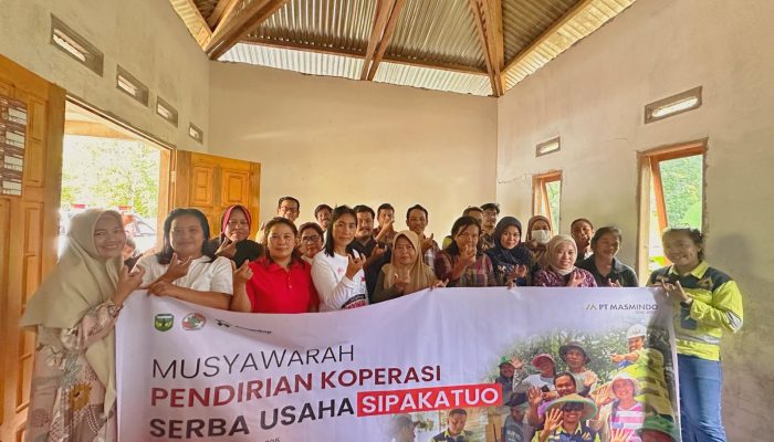 Masmindo Dukung Koperasi Sipakatuo Wujudkan Ketahanan Pangan di Latimojong