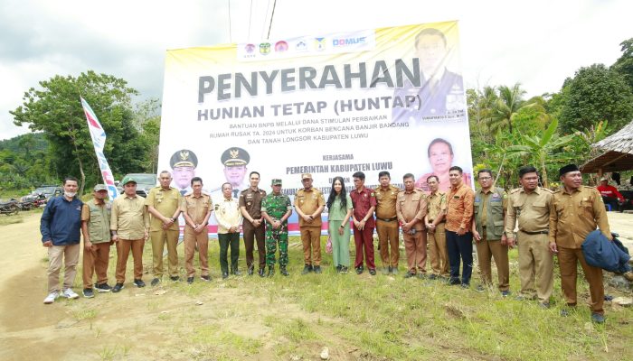 Pemkab Luwu Serahkan Bantuan Rumah untuk Korban Banjir: Langkah Nyata Menuju Pemulihan