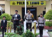 Wakil Bupati Pimpin Apel Gelar Pasukan Operasi Ketupat 2025 Polres Luwu