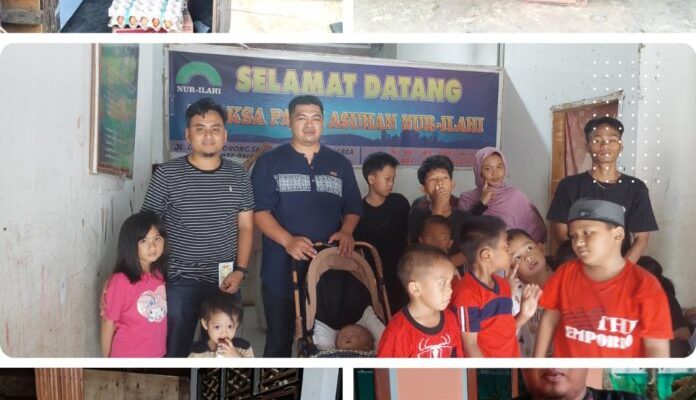 Alumni 2005 SMA 3 Palopo Berbagi Sembako dan Santunan Anak Yatim