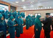 Patahudding Lantik Pengurus TP-PKK Kabupaten Luwu
