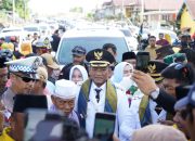 Disambut Meriah, Bupati Luwu : Ayo Bersatu Membangun Luwu 5 Tahun Kedepan