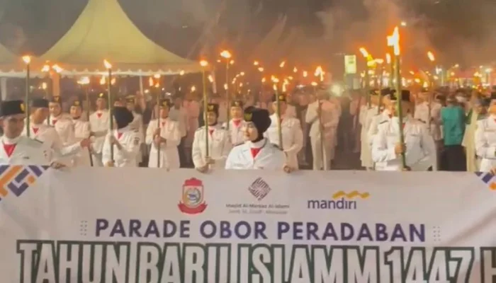 Parade Obor Tahun Baru Islam di Al Markaz Diikuti 5 Ribu Orang