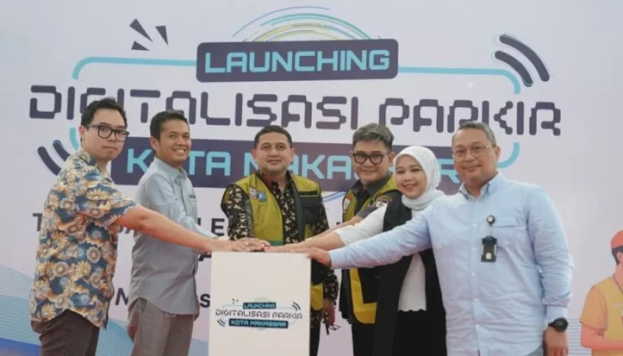Bank Sulselbar Dukung Digitalisasi Parkir di Makassar, Somba Opu dan WR Supratman Jadi Lokasi Perdana