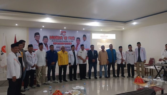 Musda VI PKS Kepulauan Selayar Kukuhkan Rudi sebagai Ketua DPD 2025–2030
