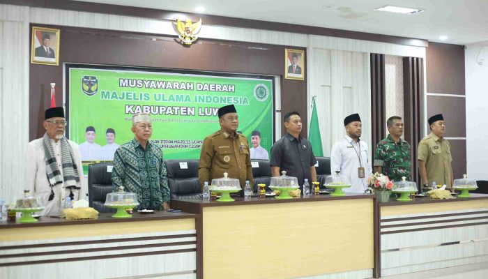 Patahudding Buka Musda MUI Kabupaten Luwu
