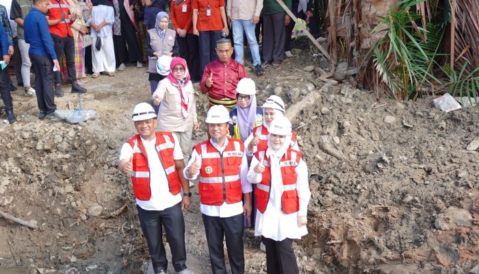Groundbreaking Rehabilitasi Irigasi Lengkong Pini, Bupati Luwu: Dorong Produktivitas Pertanian