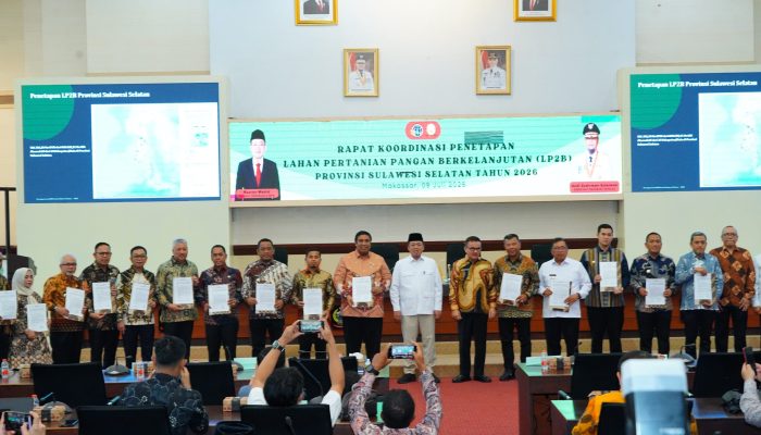 Luwu Ikut Tetapkan LP2B Sulsel 2026, Dukung Ketahanan Pangan Nasional