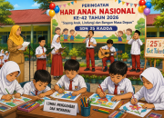 SDN 25 Radda Peringati Hari Anak Nasional dengan Lomba Kreativitas dan 25’s Got Talent