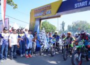 Wabup Luwu Resmi Lepas One Day Trail Bhayangkara, Dorong Promosi Wisata Alam