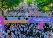 Puluhan Ribu Warga Ikuti Jalan Sehat Anti Mager, Ketua Dekranas: Luar Biasa Antusiasme Masyarakat Sulsel