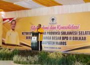 IAS Tunjuk Patarai Amir Jabat Plt Ketua Golkar Maros