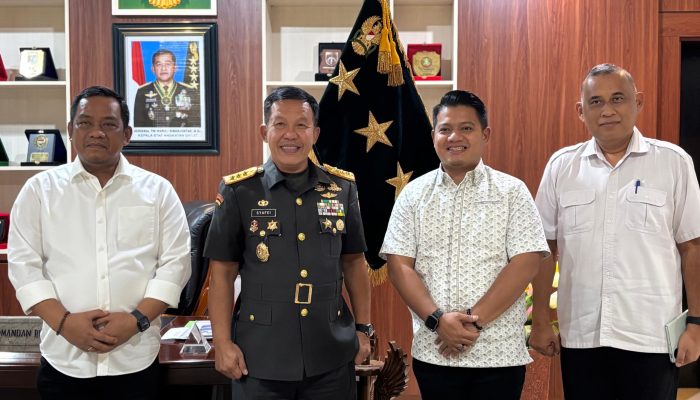 Bupati Luwu dan Wakil Bupati Temui Pusterad, Perkuat Sinergi Pembangunan Daerah