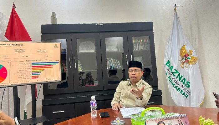 Target Rp50 Miliar Dana Zakat, Ketua Baznas Makassar Usman: Optimalkan Potensi Filantropi